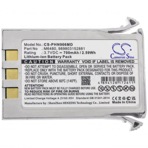 Batterie  philips 989803152881 moniteur invivo 9065