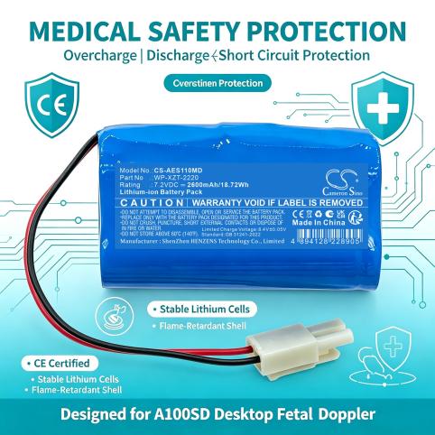 Batterie medical aeonmed a100sd