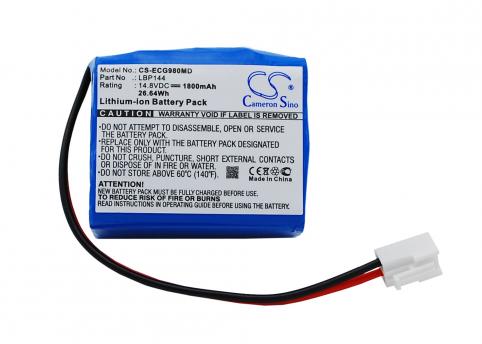 Batterie medical biocare ecg 9801