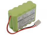 110176 cardioline ecg recorder ar1200 batterie 