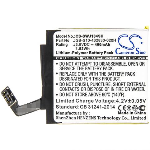 Batterie montre sony smartwatch j18405