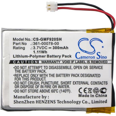 361 00078 00 forerunner 920xt batterie montre g