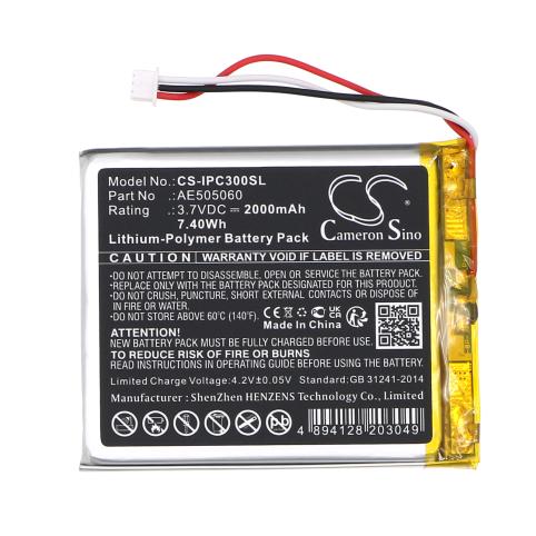 Batterie lecteur mp3 mp4 video ipod classic 4th