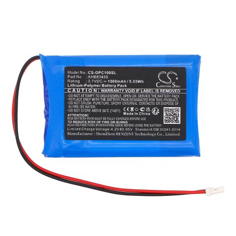 Batterie lecteur mp3 mp4 video opus click 