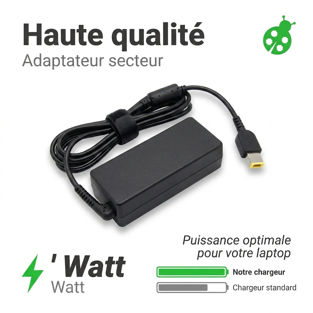 Chargeur ordinateur portable lenovo ideapad 720s 14ikb 81bd003hge