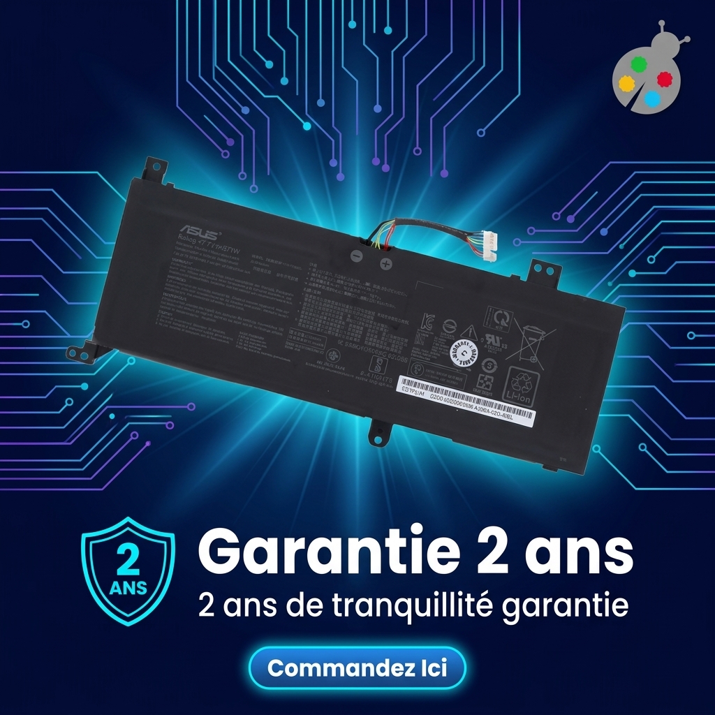 Batterie ordinateur portable asus r515da