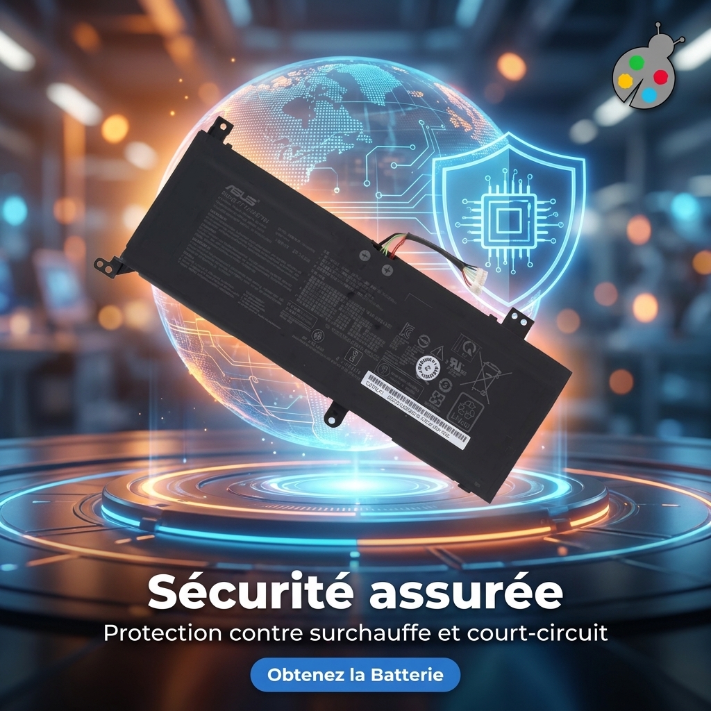 Batterie ordinateur portable asus r515da
