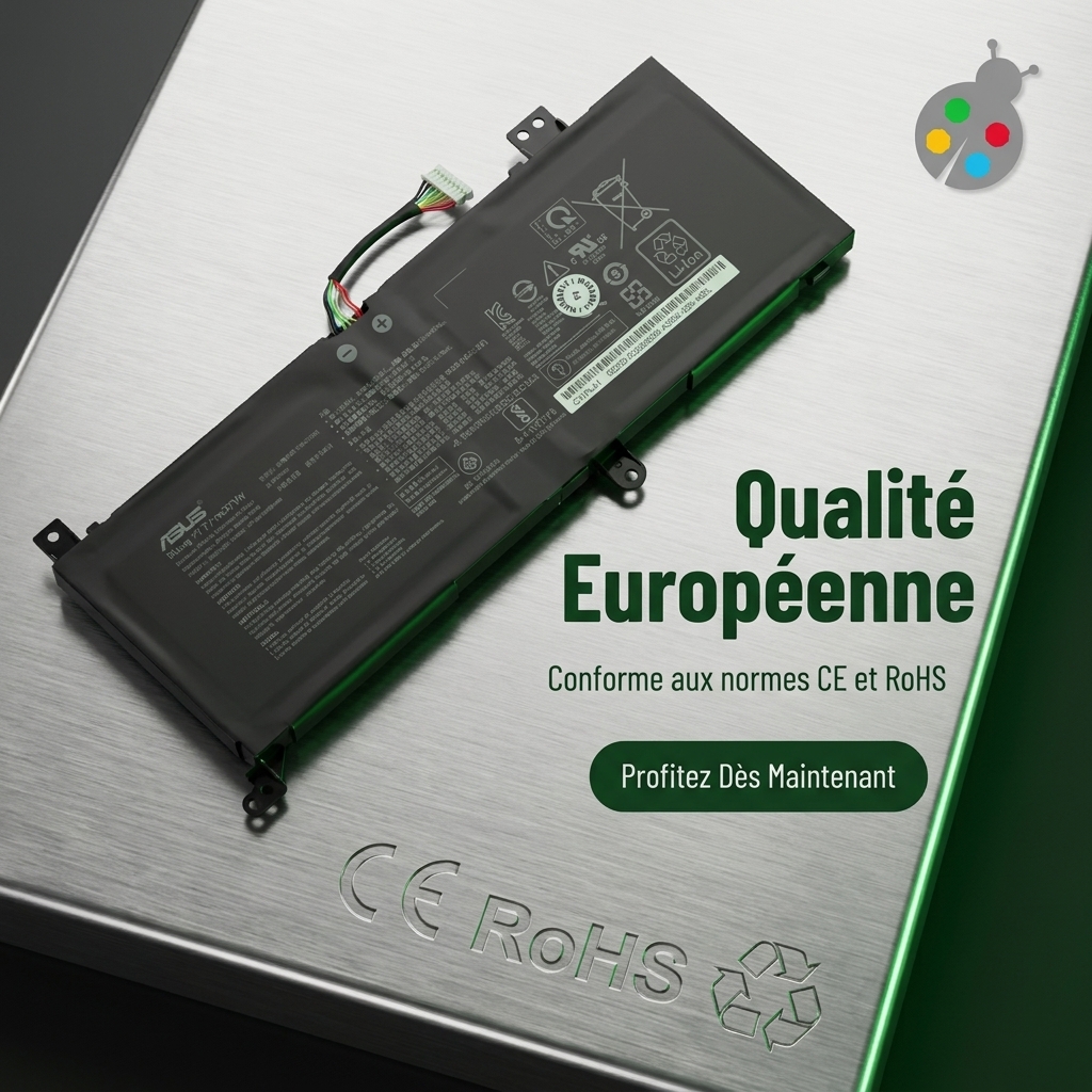 Batterie ordinateur portable asus r515da