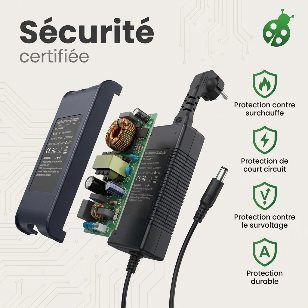 Chargeur ordinateur portable dell latitude 5511