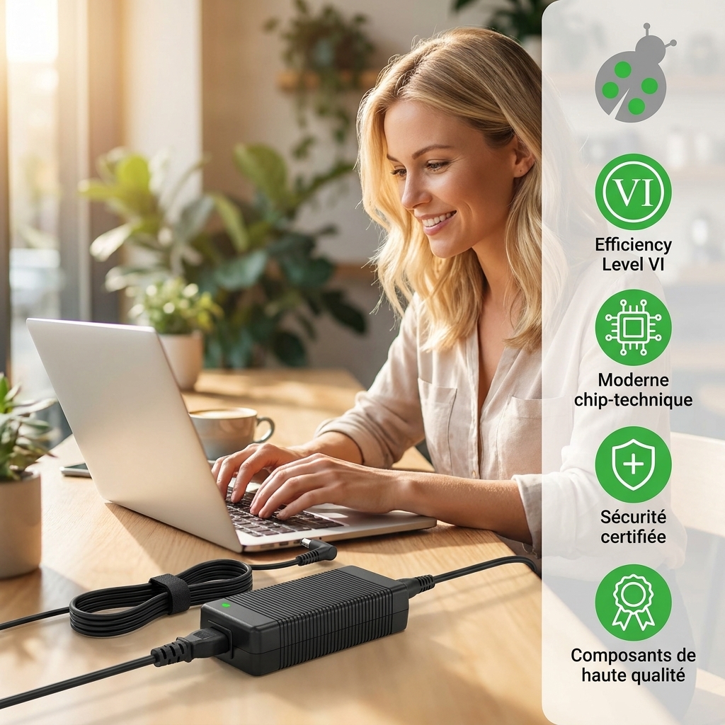Chargeur ordinateur portable dell latitude 5511