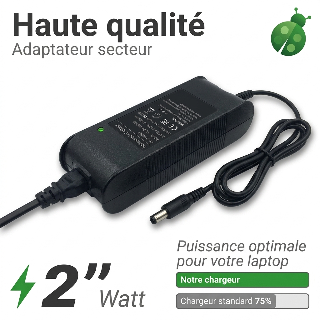 Chargeur ordinateur portable dell latitude 5510