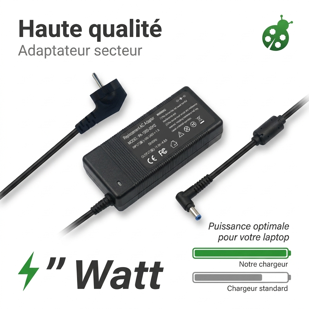 Chargeur ordinateur portable hp  14s dq2027nf