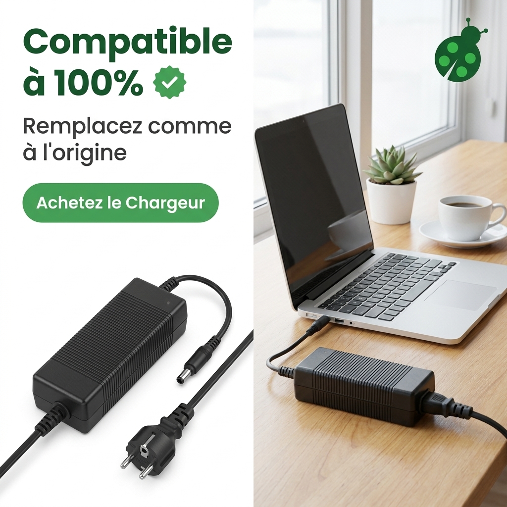 Chargeur ordinateur portable hp  notebook 17 cp0281nf
