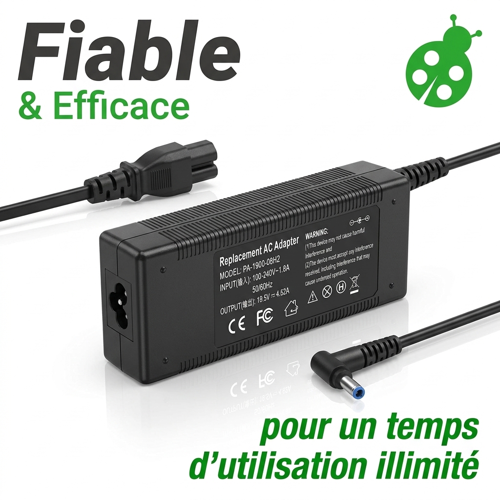 Chargeur ordinateur portable hp  notebook 14s dq2007nf