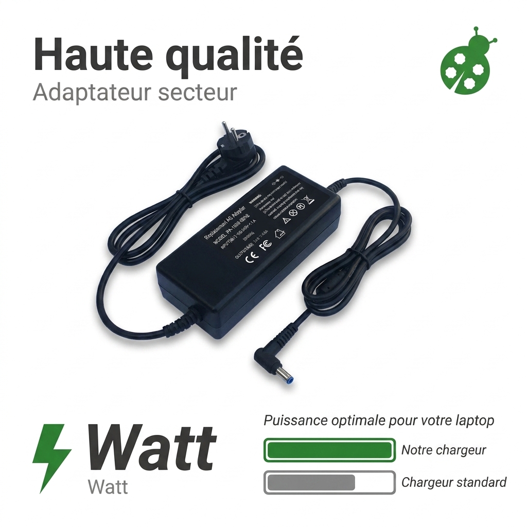 Chargeur ordinateur portable dell latitude 3490