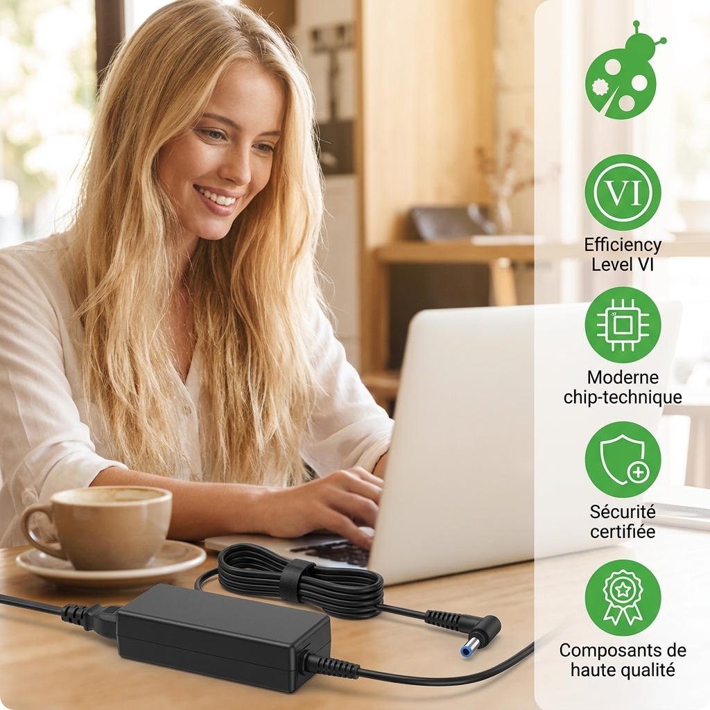 Chargeur ordinateur portable dell latitude 3490
