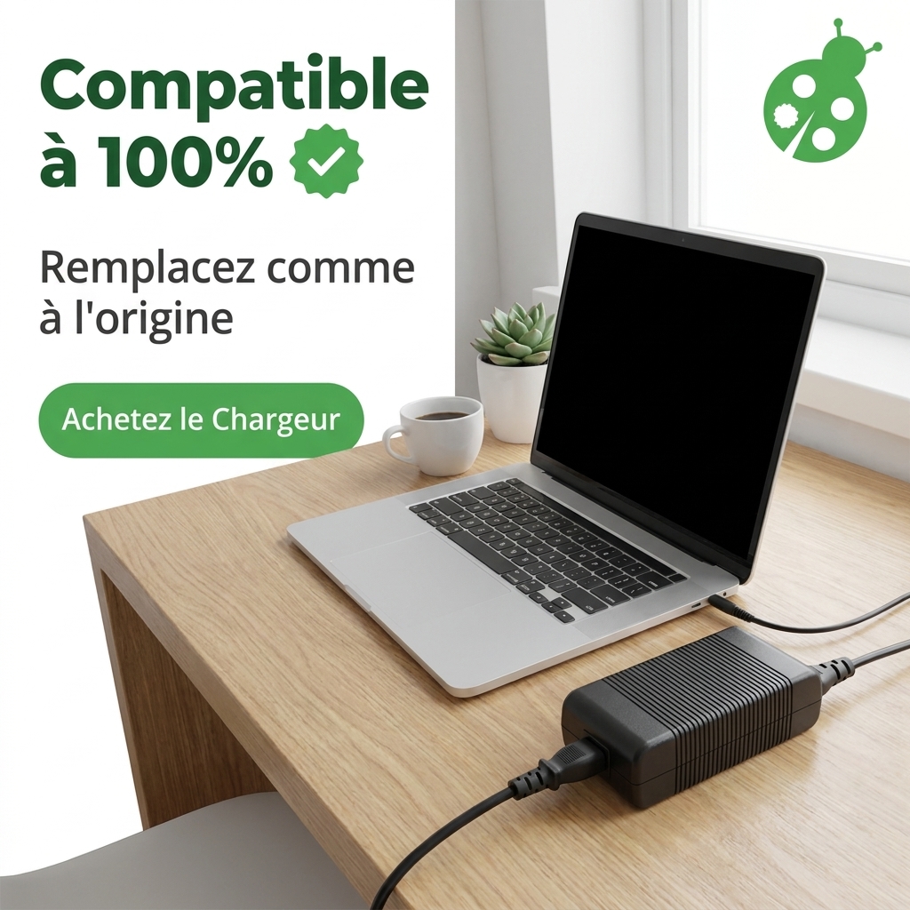 Chargeur ordinateur portable dell inspiron p98f001
