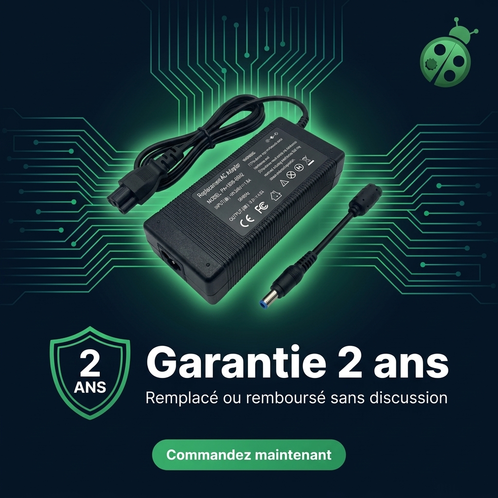 Chargeur ordinateur portable dell vostro p106f