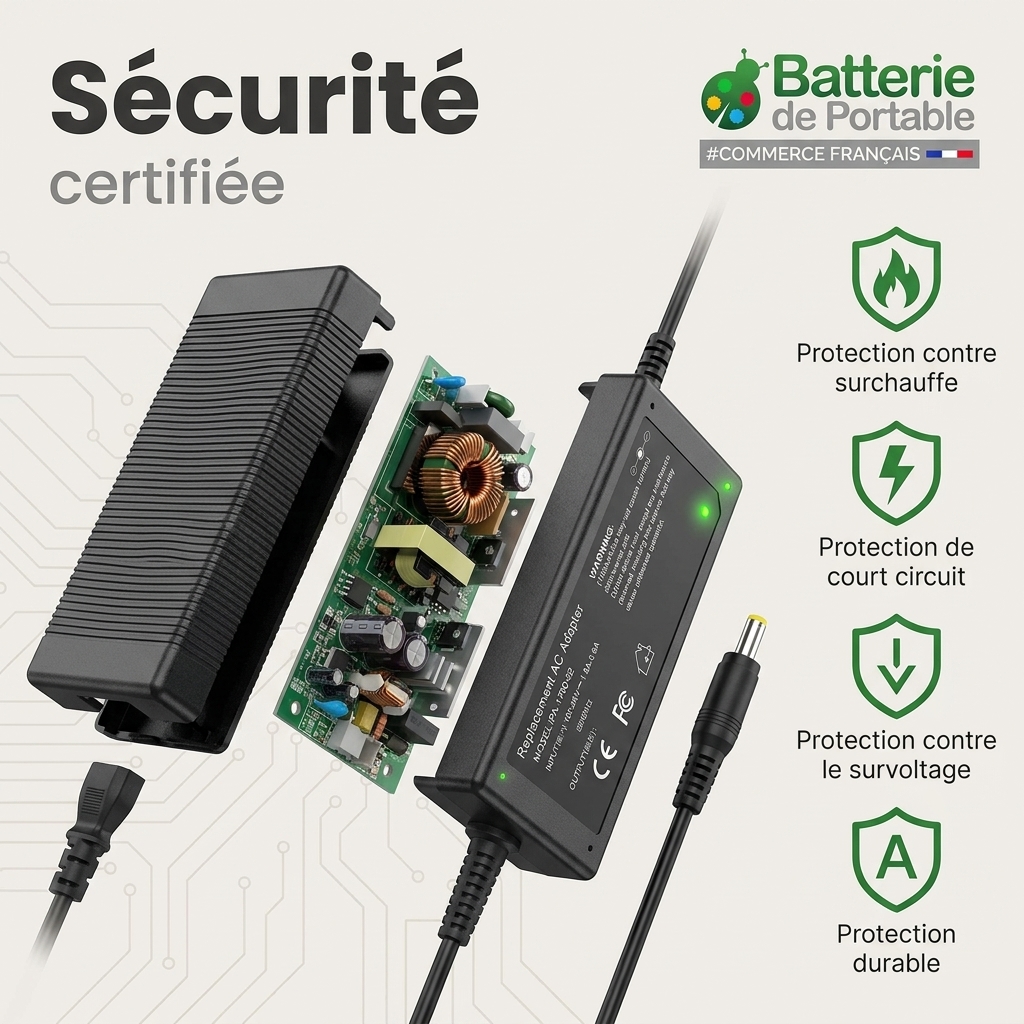 Chargeur ordinateur portable  compaq mini 700ei