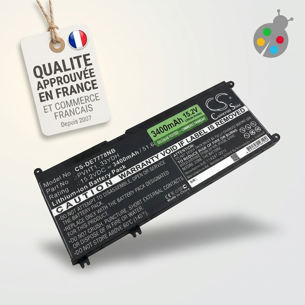 Batterie dell vostro 7580