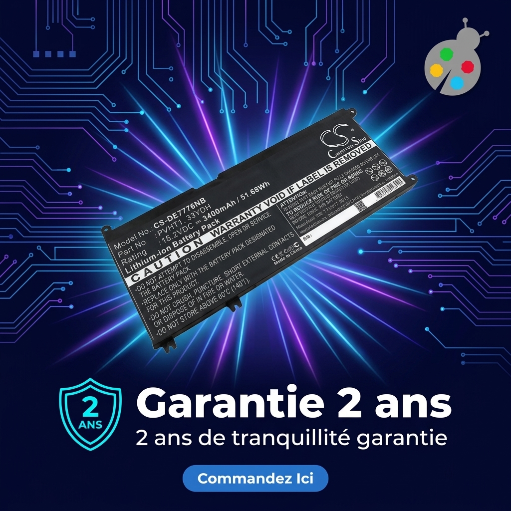 Batterie ordinateur portable dell vostro 7580