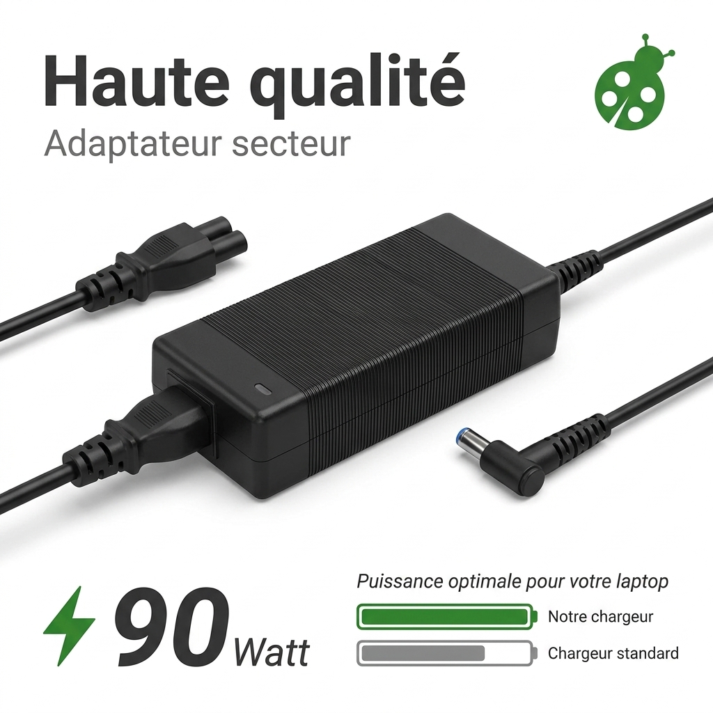 Chargeur ordinateur portable dell inspiron 5415