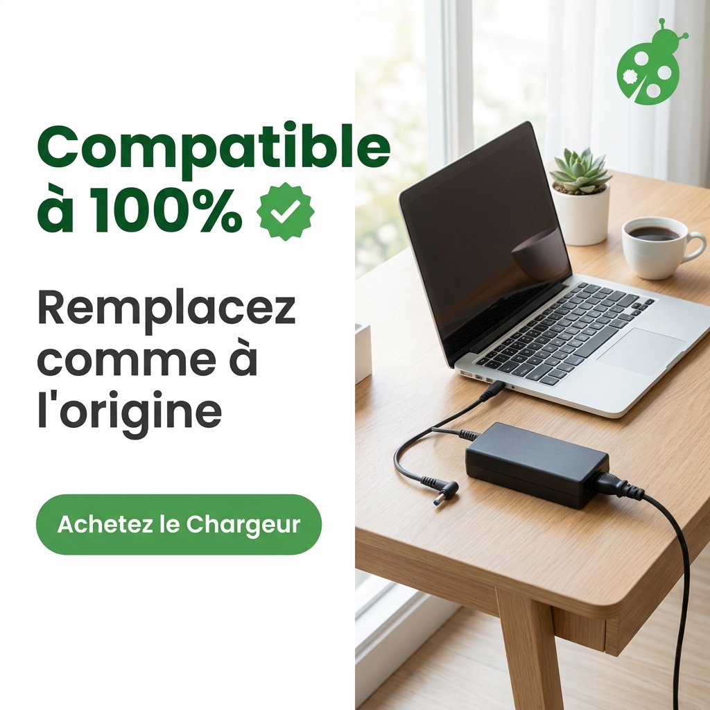 Chargeur ordinateur portable dell inspiron 5415