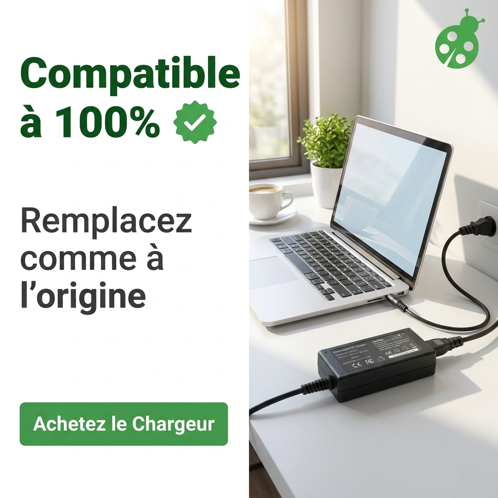 Chargeur ordinateur portable asus vivobook s15 s501qa