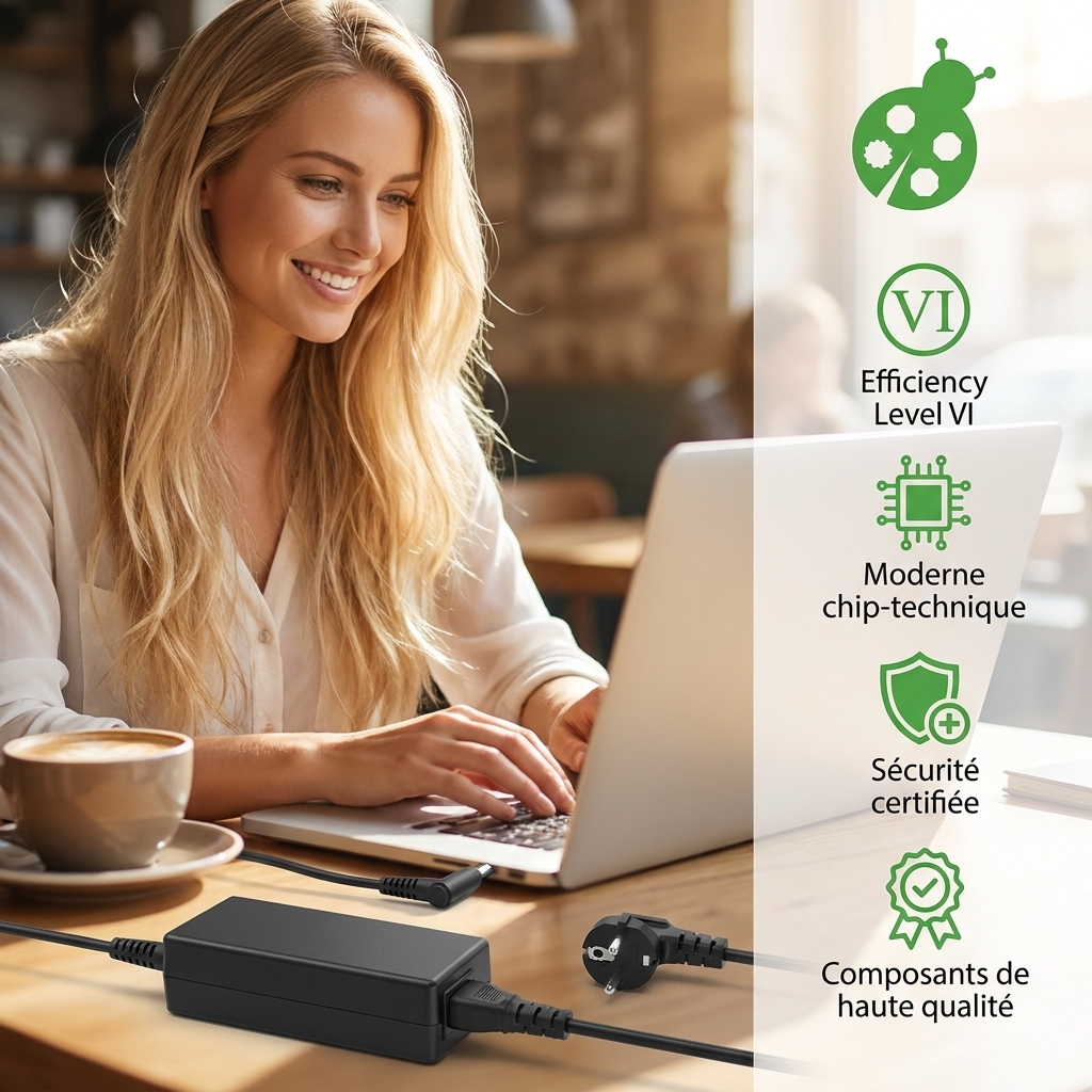 Chargeur ordinateur portable dell inspiron 16 5000 5620