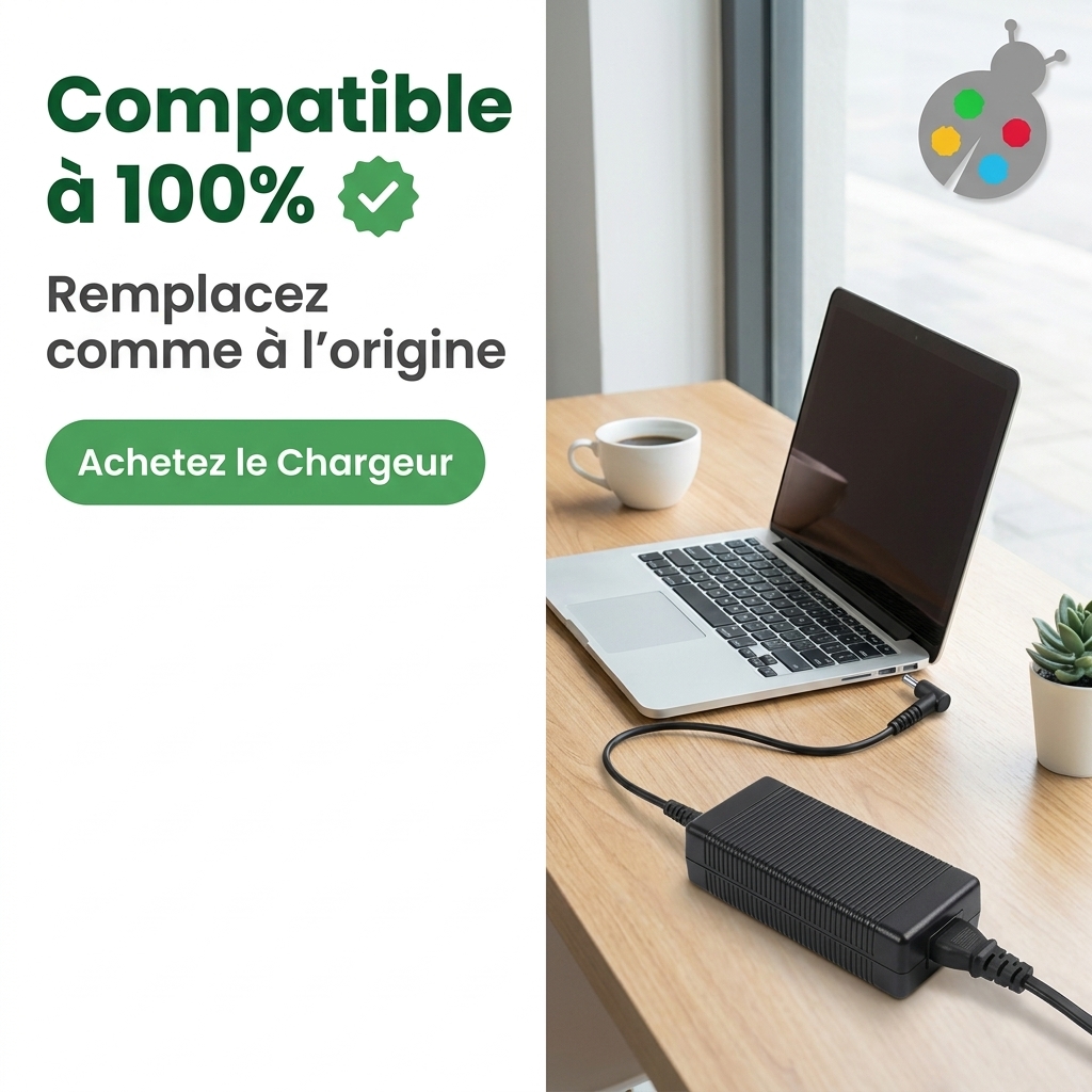 Chargeur ordinateur portable dell inspiron 16 5000 5620