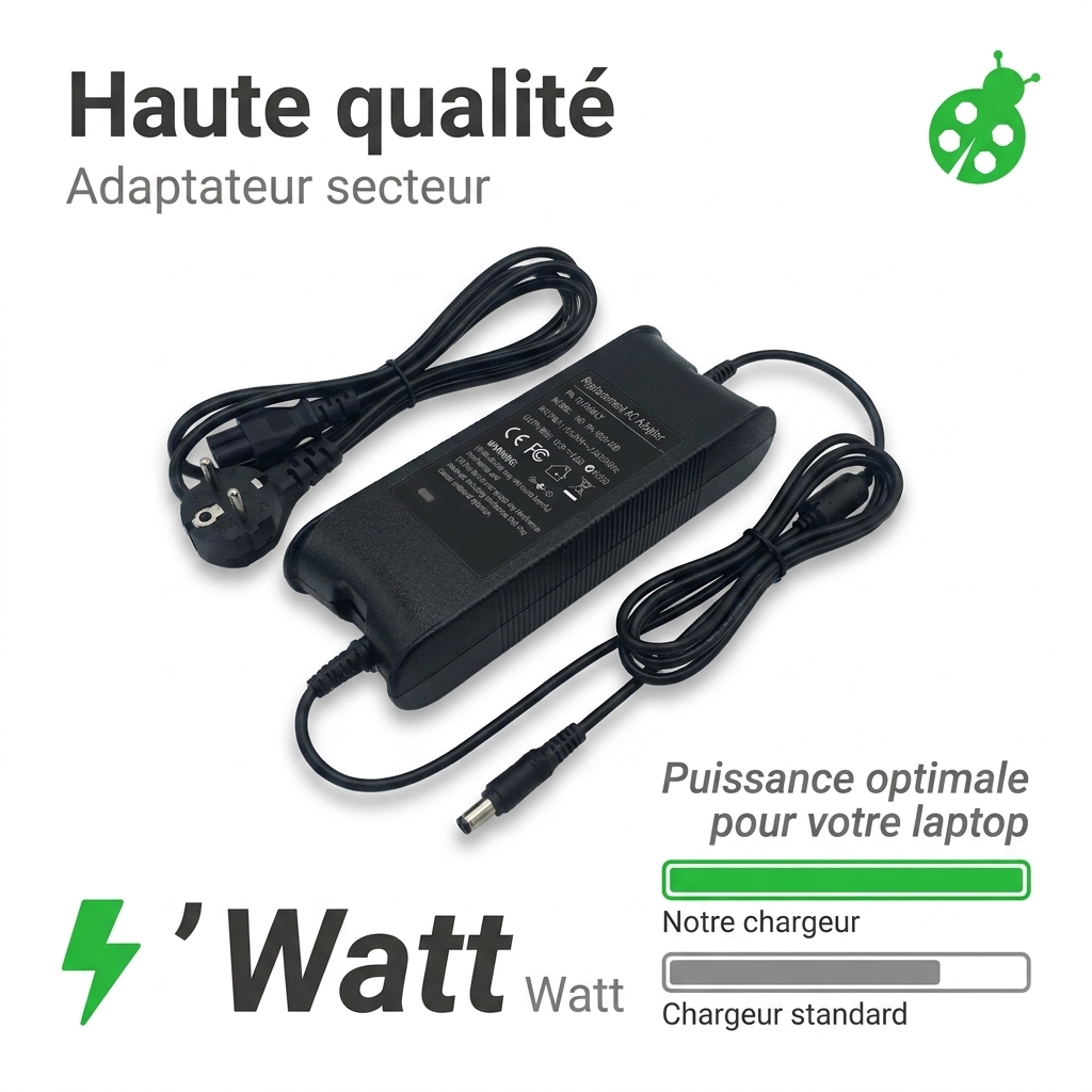Chargeur ordinateur portable dell latitude 5310 2 in 1
