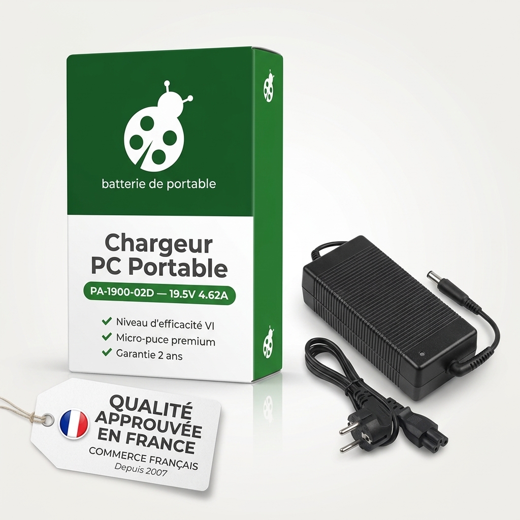 Chargeur ordinateur portable dell latitude 7290