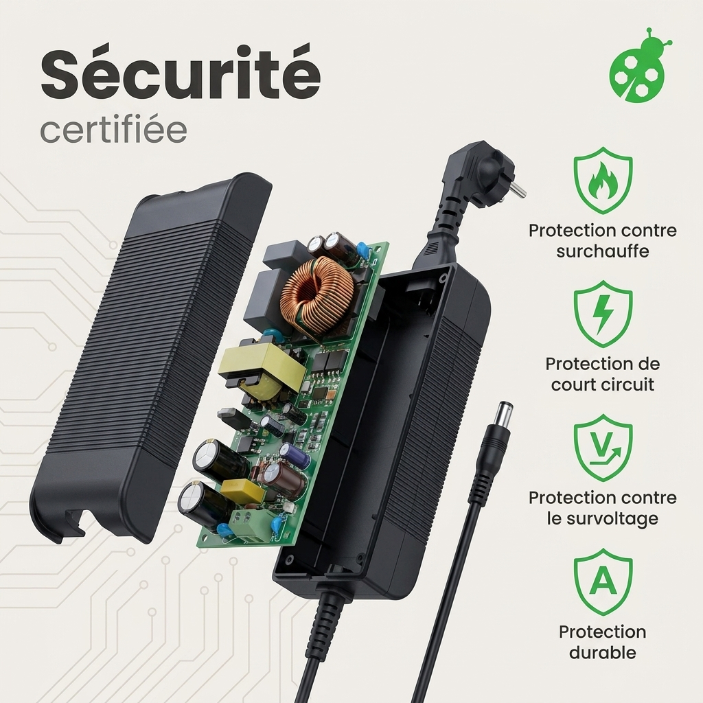 Chargeur ordinateur portable dell latitude 7290