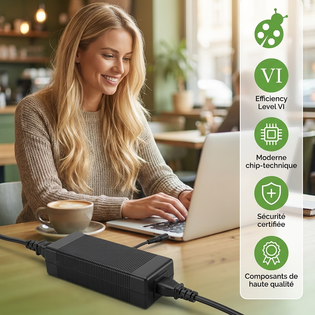 Chargeur ordinateur portable dell latitude 7290
