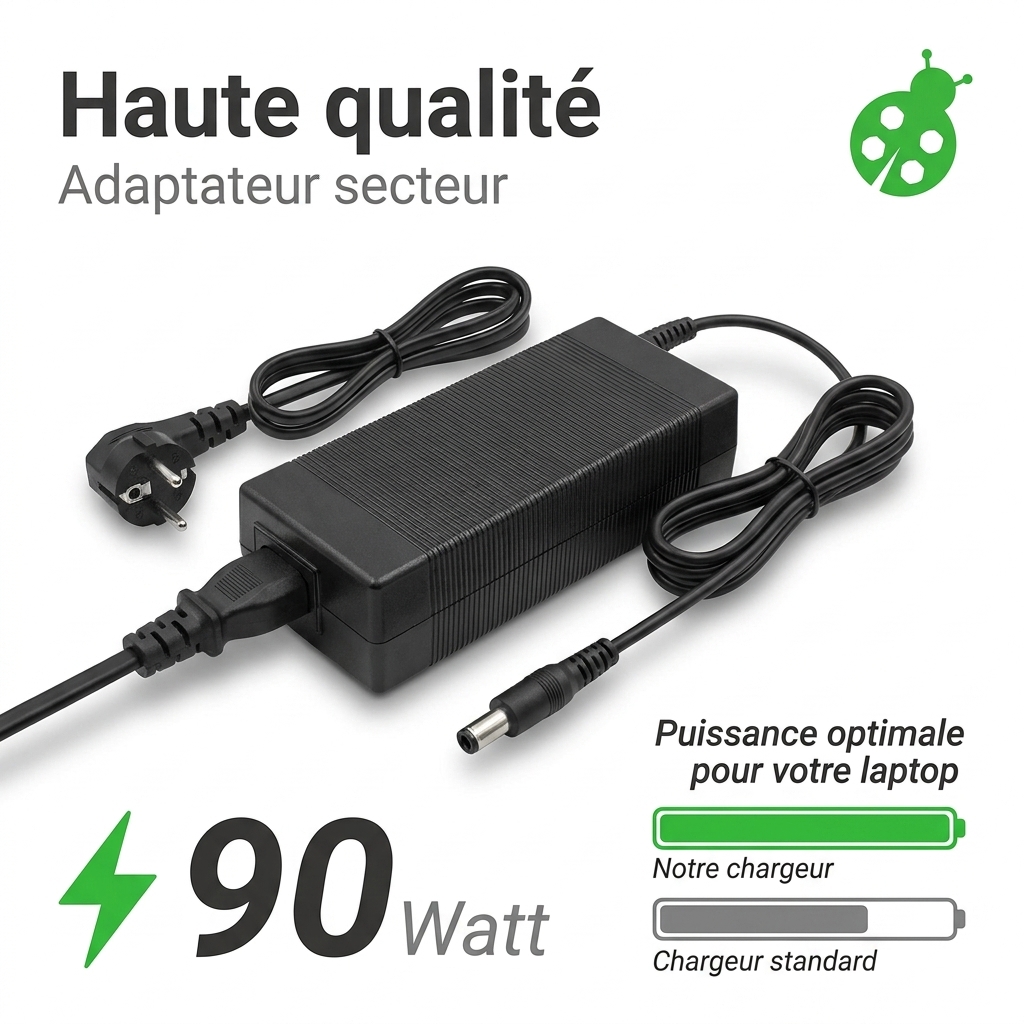 Chargeur ordinateur portable dell precision 3550
