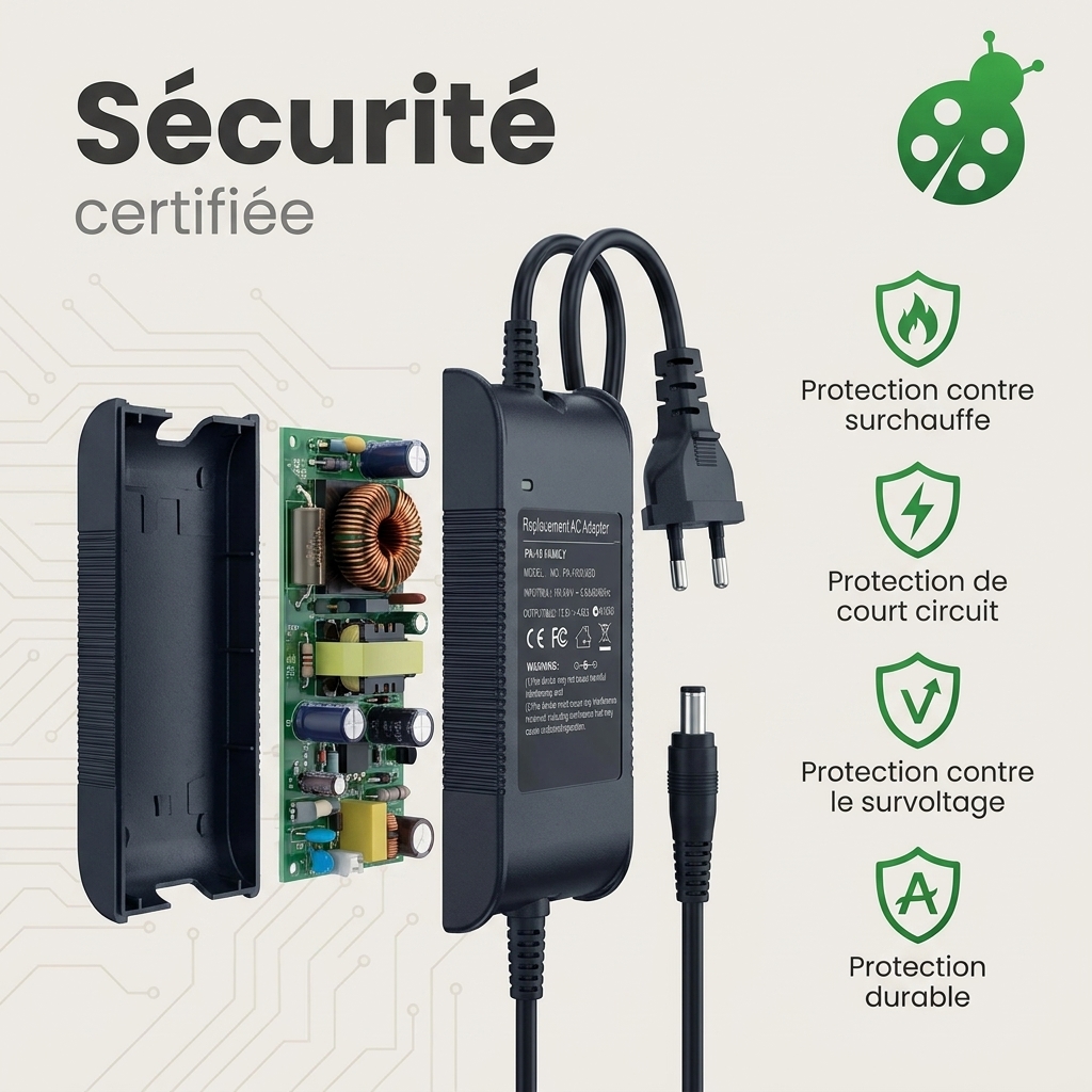 Chargeur ordinateur portable dell precision 3550