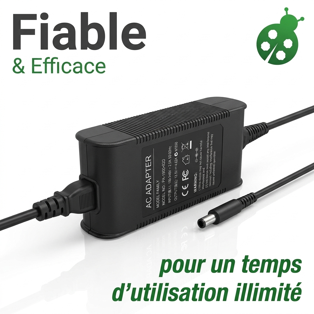 Chargeur ordinateur portable dell precision 3550