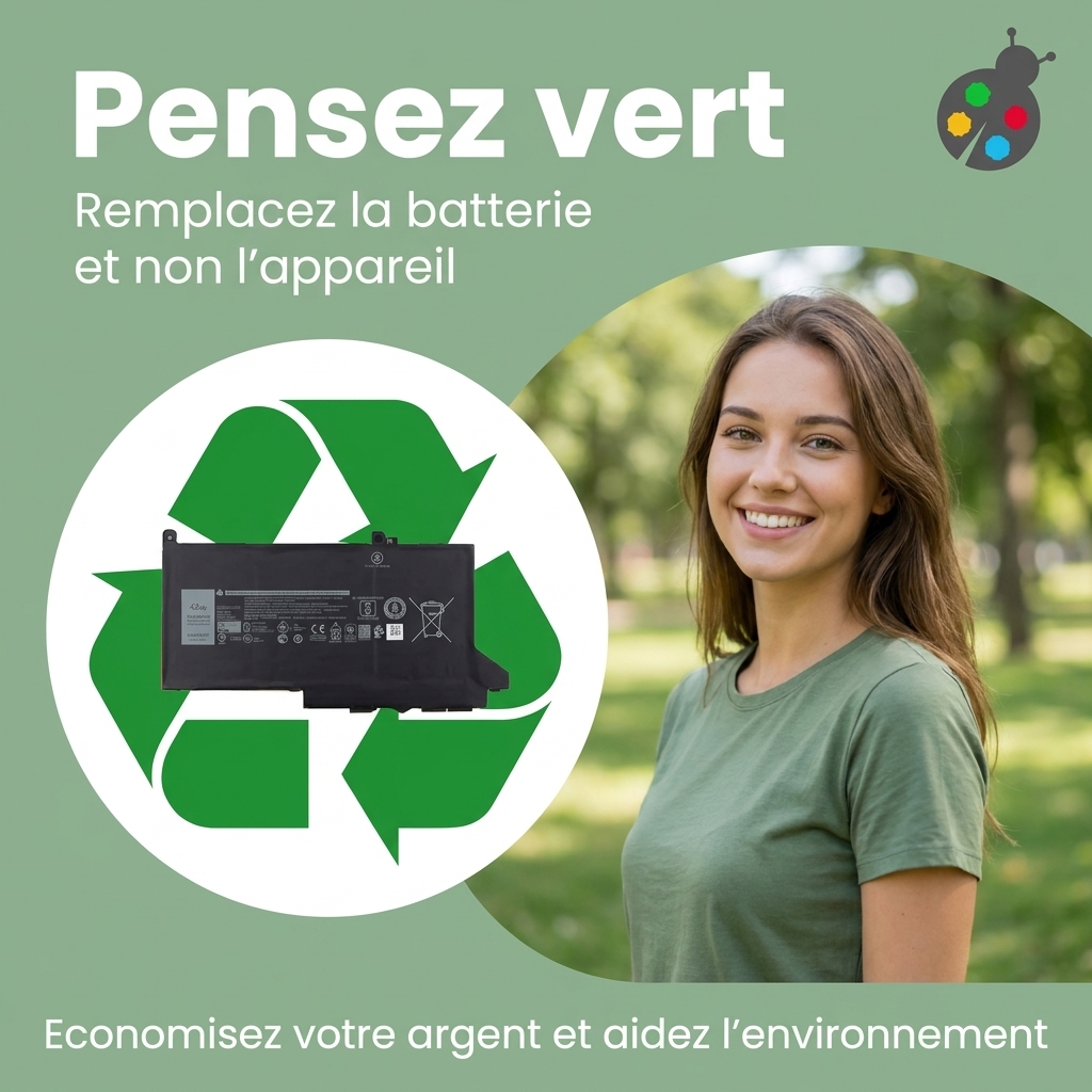 Batterie ordinateur portable dell latitude 5300