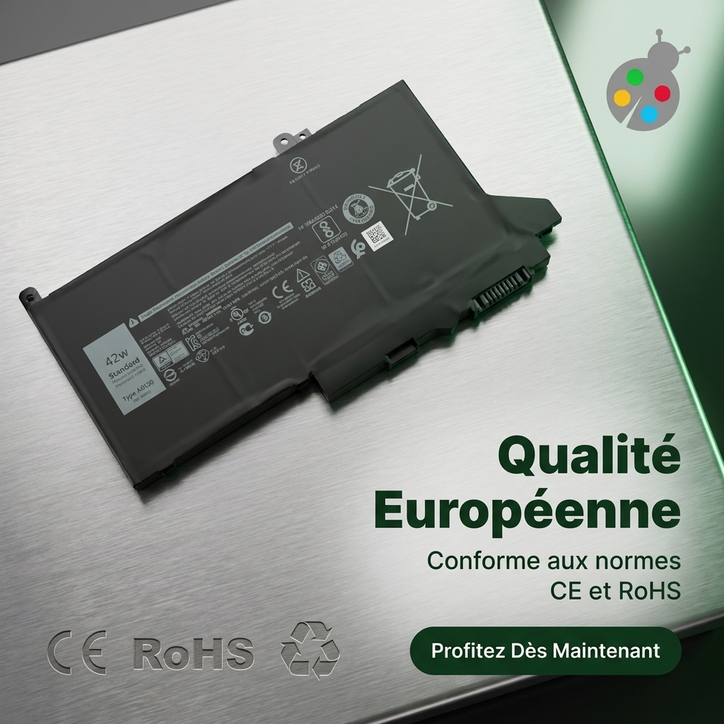 Batterie ordinateur portable dell latitude 5300