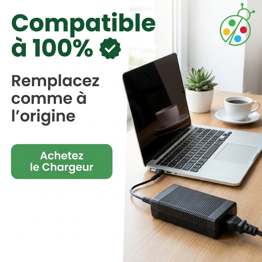Chargeur ordinateur portable dell inspiron p35e001