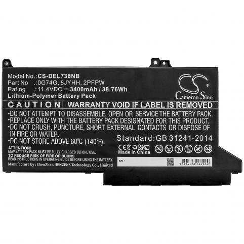 Batterie ordinateur portable dell latitude 12 5300
