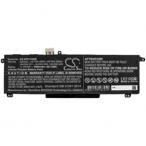 Batterie ordinateur portable hp omen 15 2020