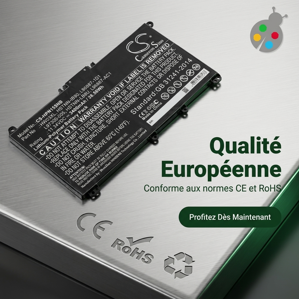 Batterie ordinateur portable hp pavilion 15 eg0xxx