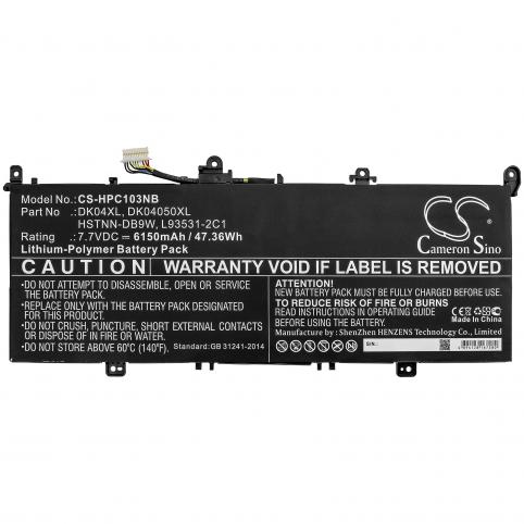 Batterie hp chromebook x360 13c