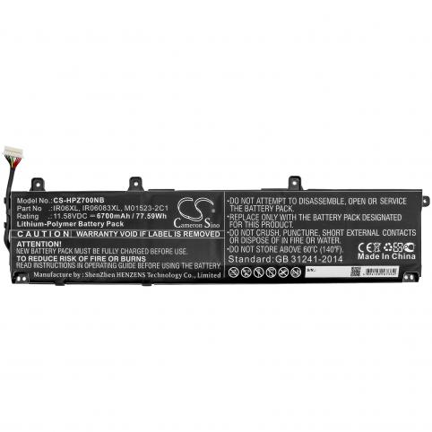 Batterie ordinateur portable hp zbook power g7