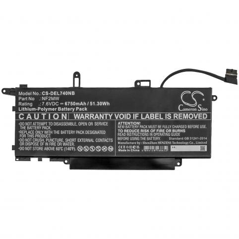 Batterie ordinateur portable dell latitude 7310 2 in 1
