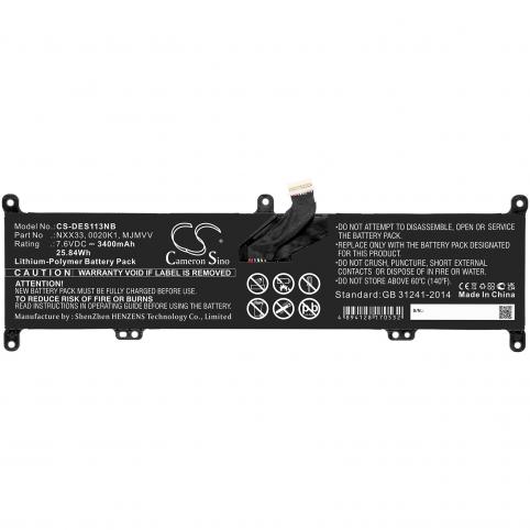Batterie ordinateur portable dell inspiron 11 3195 2 in 1
