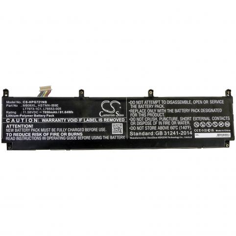 Batterie ordinateur portable hp zbook create g7