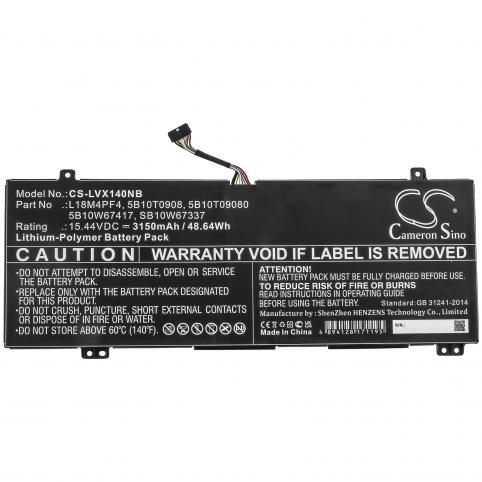 Batterie  lenovo l18m4pf4