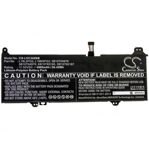 Batterie  lenovo sb10t83187
